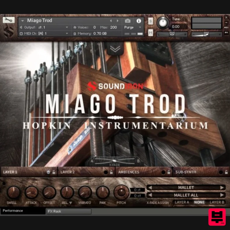 Soundiron Hopkin Instrumentarium: Miago Trod - Kontakt Instrument
