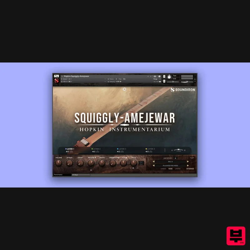 Soundiron Hopkin Instrumentarium: Squiggly Amejewar - Kontakt Instrument