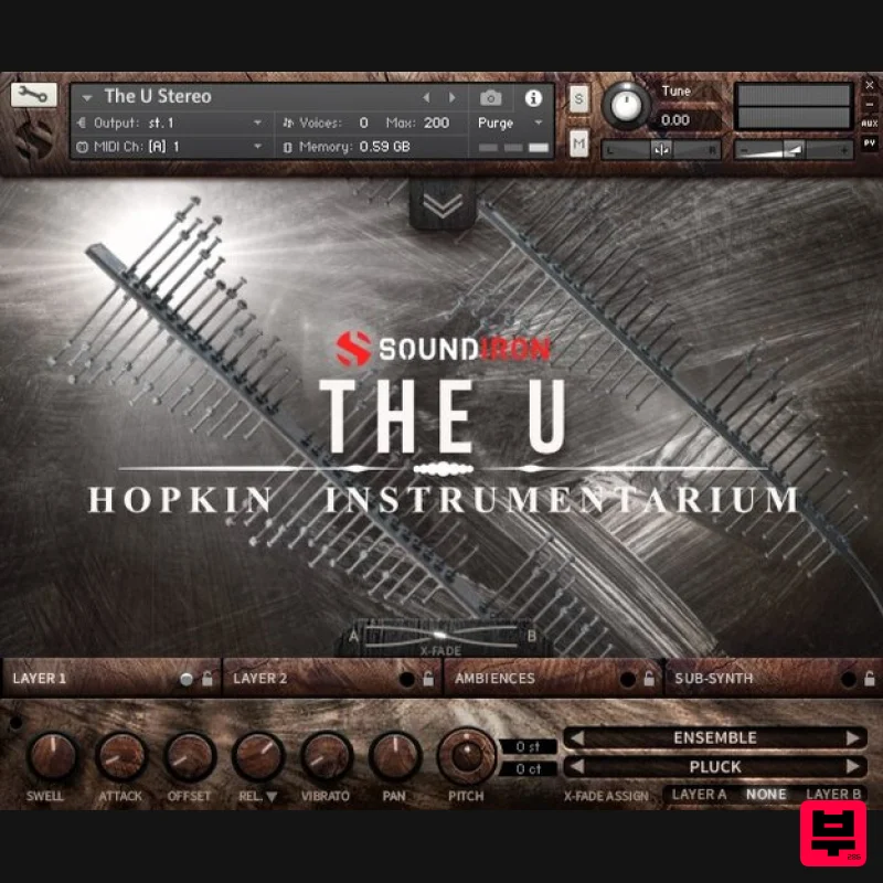 Soundiron Hopkin Instrumentarium: The U - Kontakt Instrument