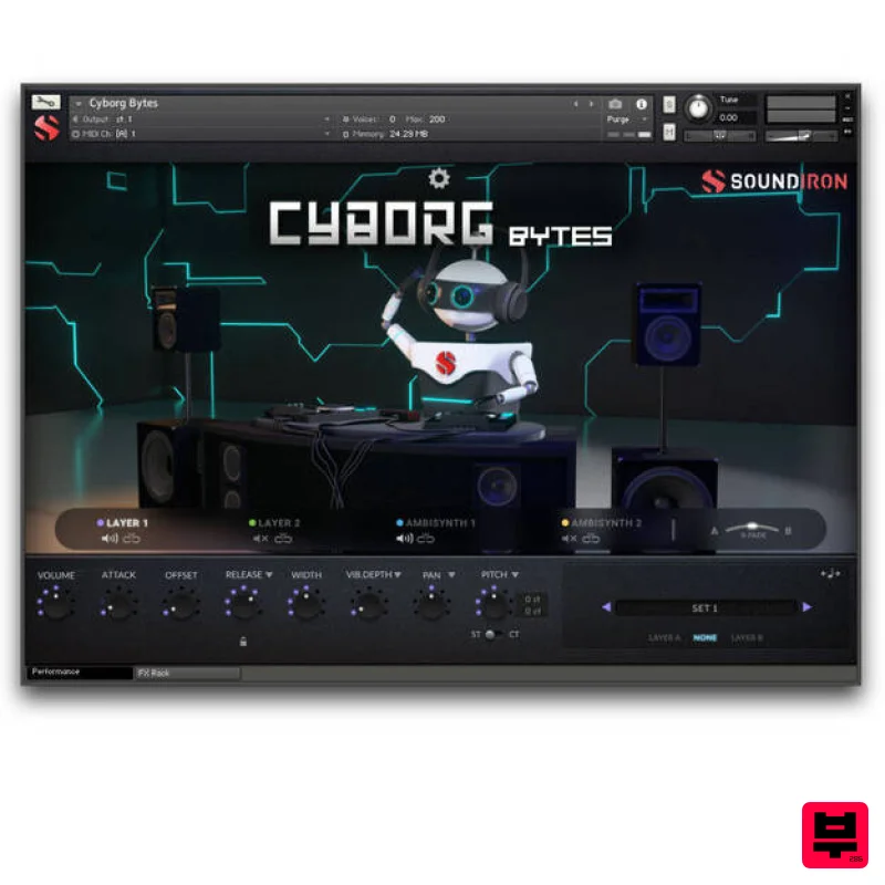 Soundiron Iron Pack 13 - Cyborg Bytes - Kontakt Instrument