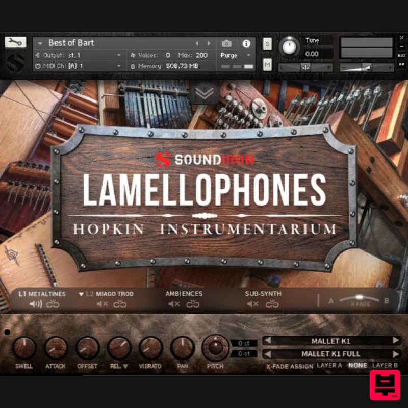 Soundiron Lamellophones - Kontakt Instrument