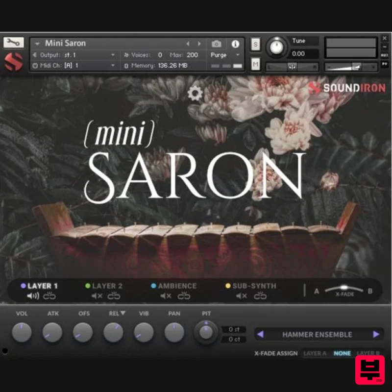 Soundiron Mini Saron - Kontakt Instrument