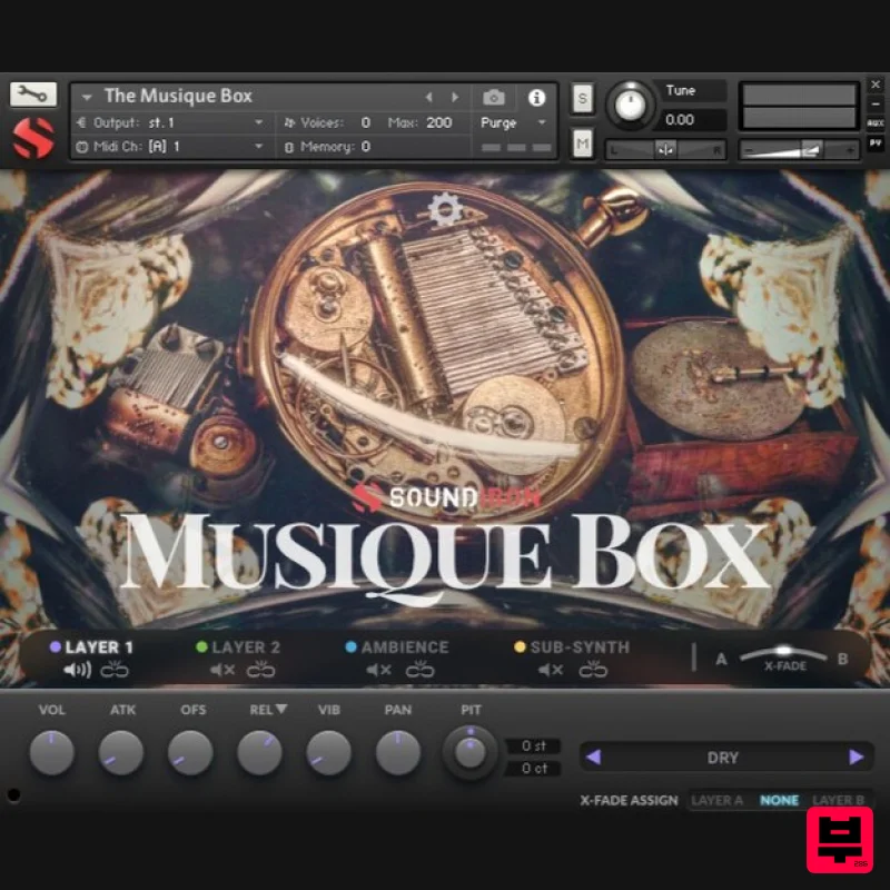 Soundiron Musique Box - Kontakt Instrument