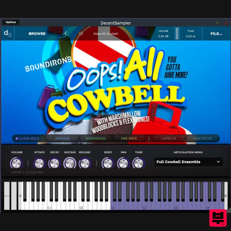 Soundiron Oops! All Cowbell - Kontakt Instrument