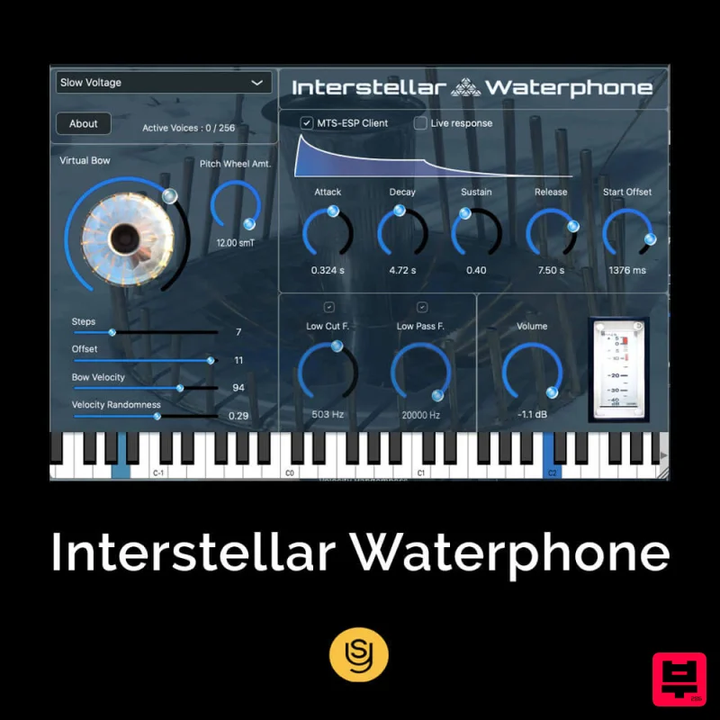 Soundyan Interstellar Waterphone - Synth