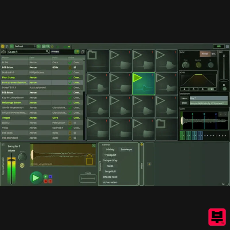 Stagecraft Software Armory - Drum Machine