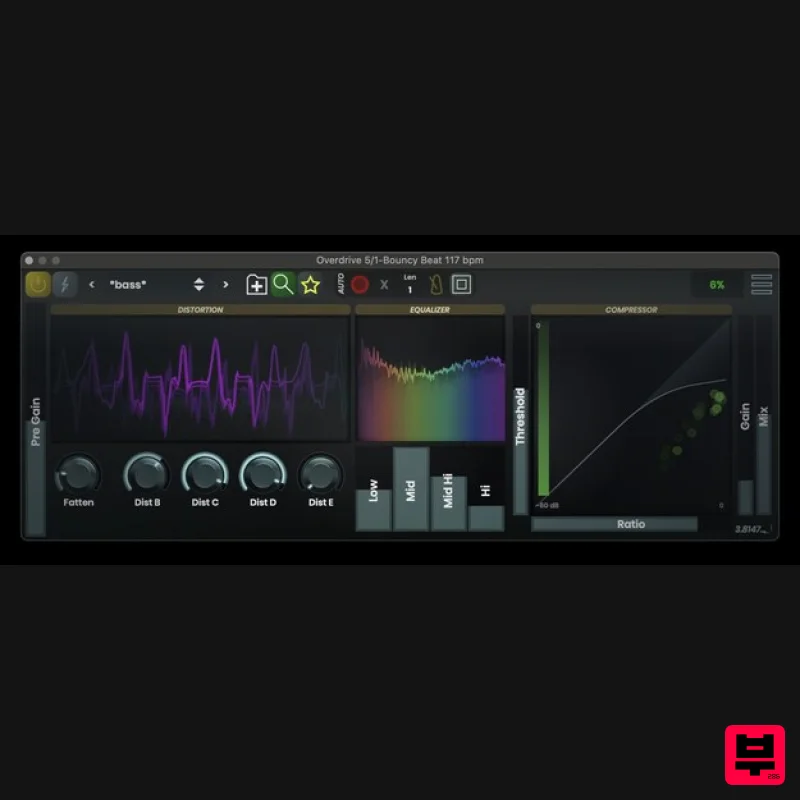 Stagecraft Software Overdrive 5 - Professional Music Instrument Photo