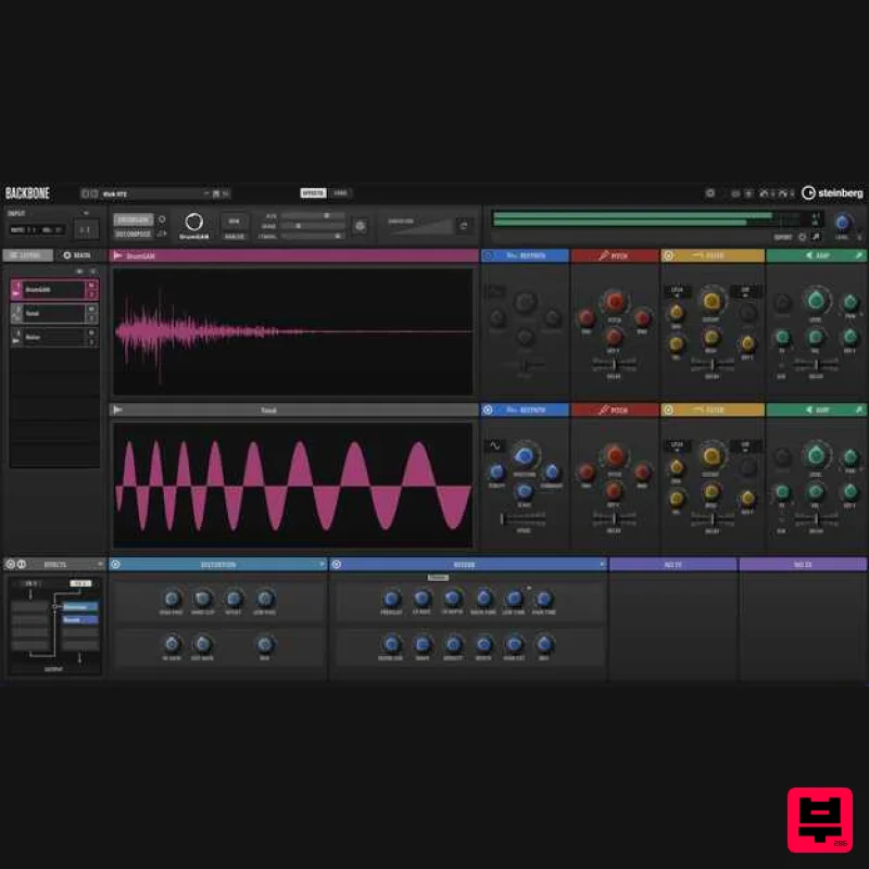 Steinberg Backbone - Drum Synth