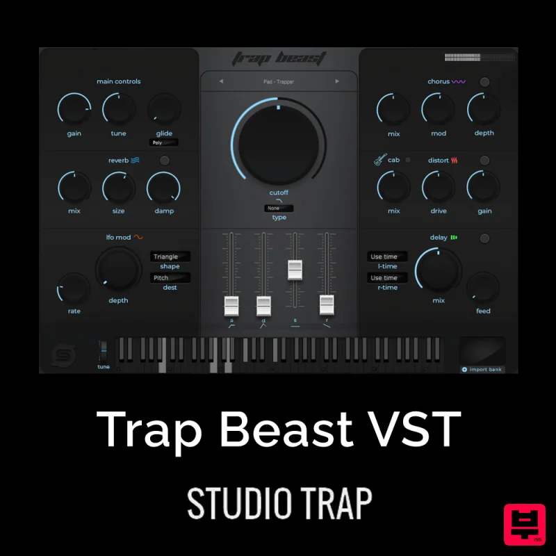 Studio Trap Trap Beast VST - Rompler