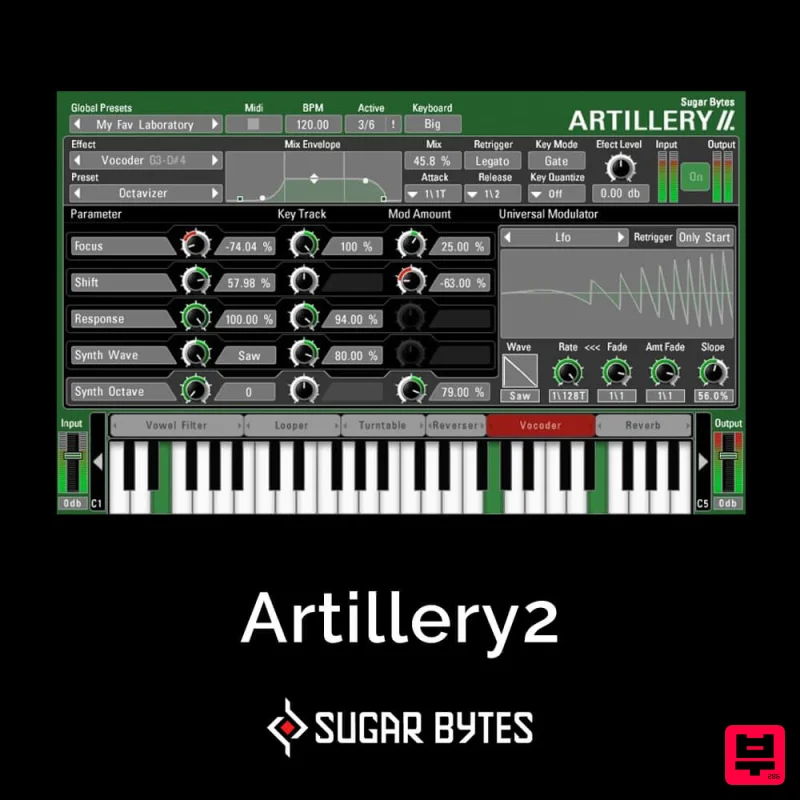 Sugar Bytes Artillery2 - Multi Effect