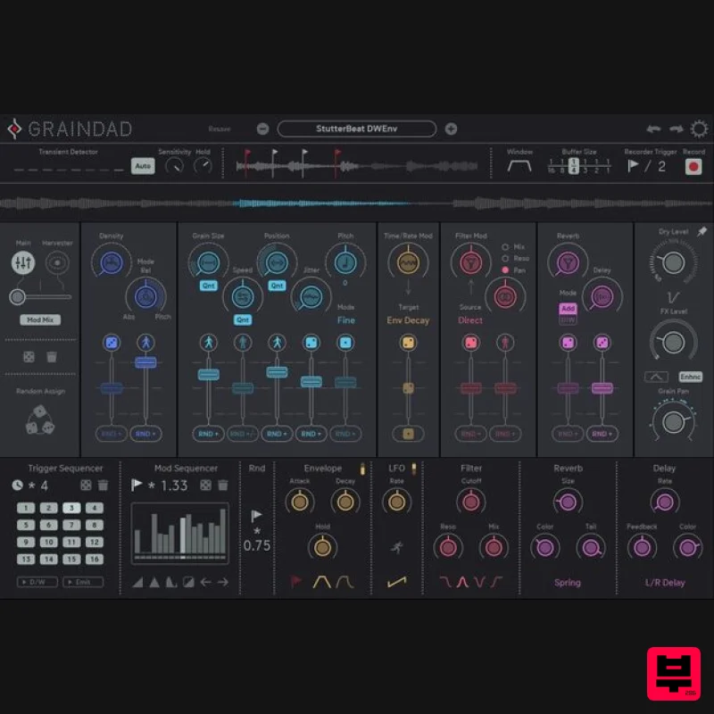 Sugar Bytes Graindad - Granular FX