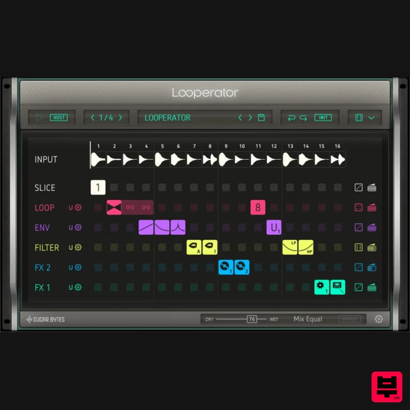 Sugar Bytes Looperator - Multi Effect