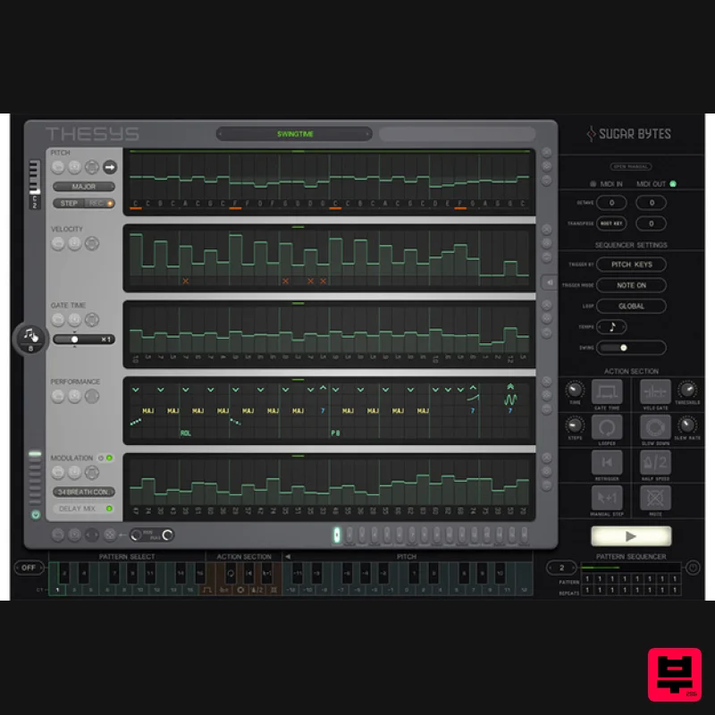 Sugar Bytes Thesys - Professional Music Instrument Photo