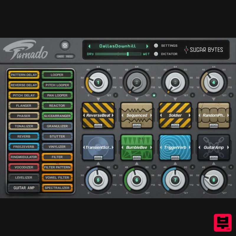 Sugar Bytes Turnado - Multi Effect