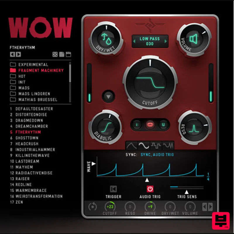 Sugar Bytes WOW 2 - Filter