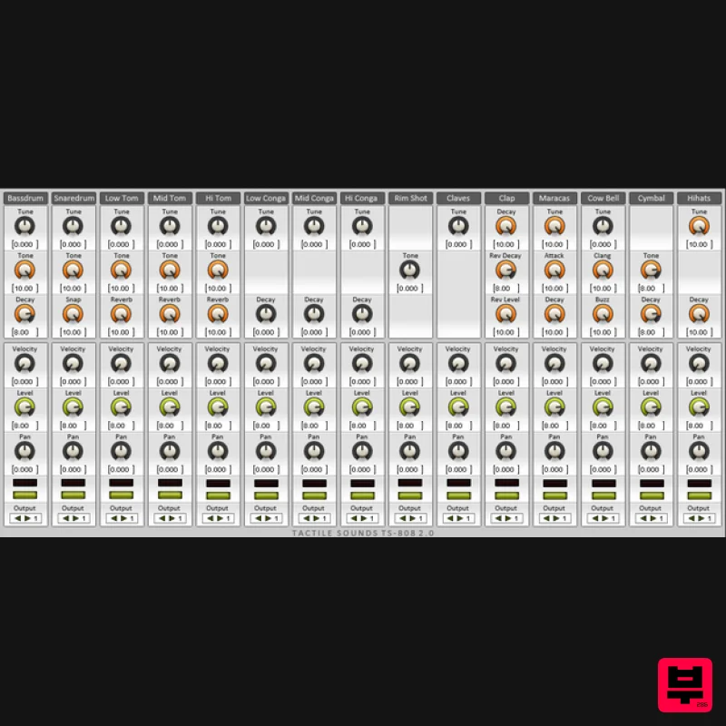 Tactile Sounds TS-808 - Drum Machine