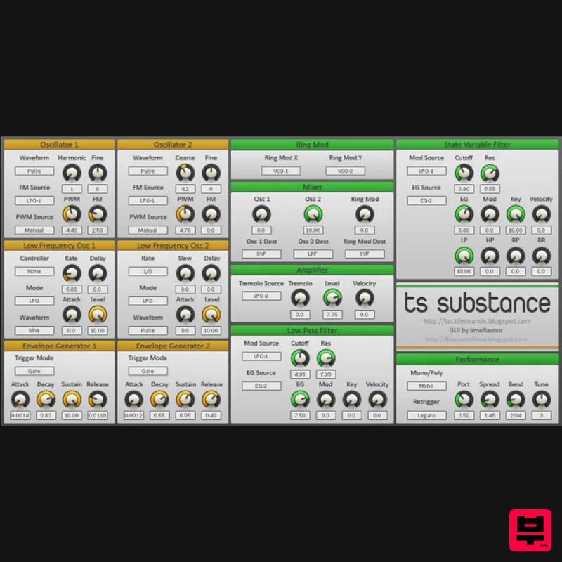 Tactile Sounds TS-Substance - Synth