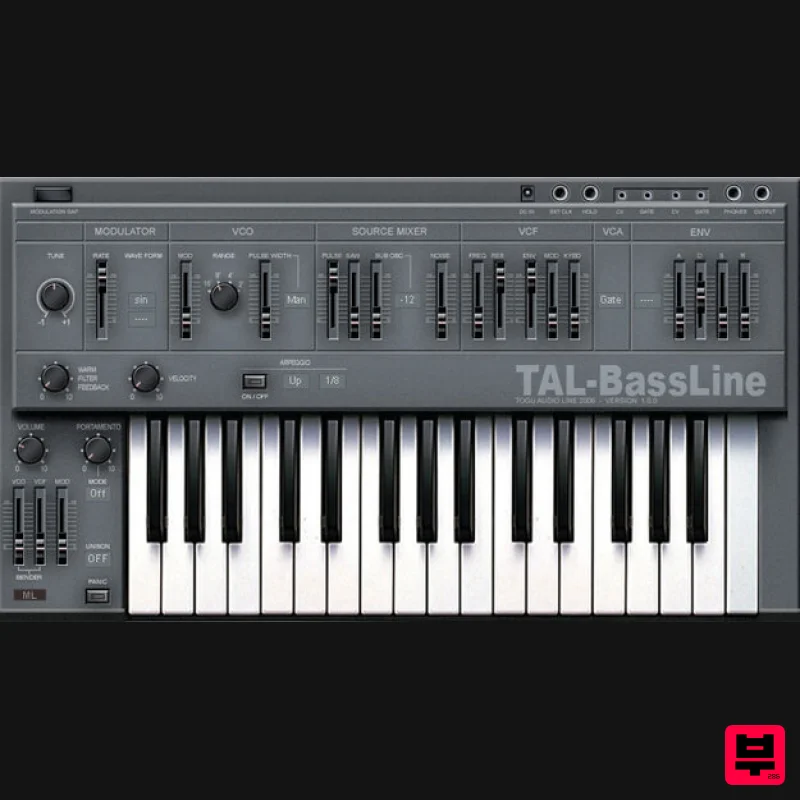 TAL TAL-Bassline - Professional Music Instrument Photo