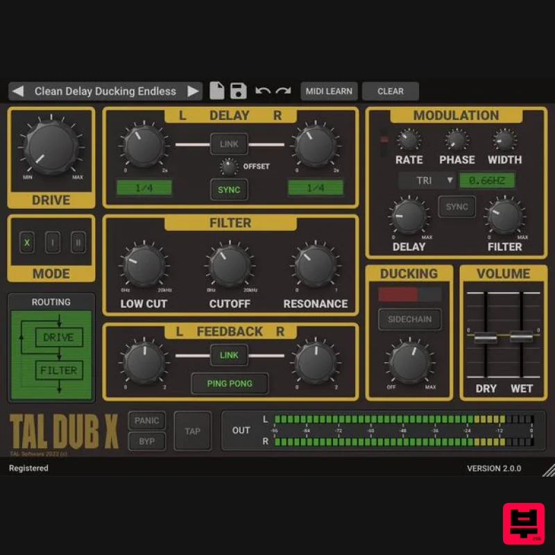 TAL TAL-Dub-X - Delay