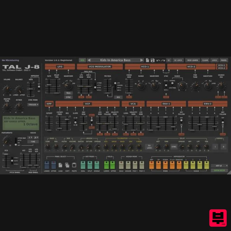 TAL TAL-J-8 - Professional Music Instrument Photo