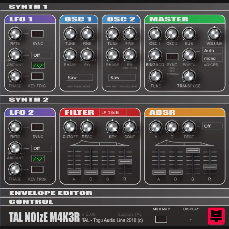 TAL TAL-NoiseMaker - Professional Music Instrument Photo