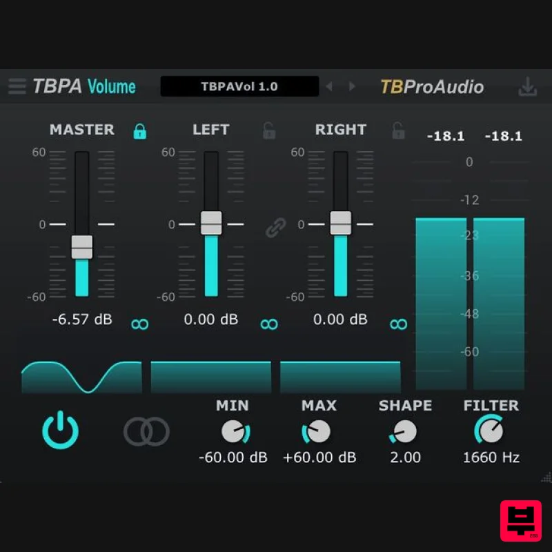 TBProAudio TBPA Volume - Gain