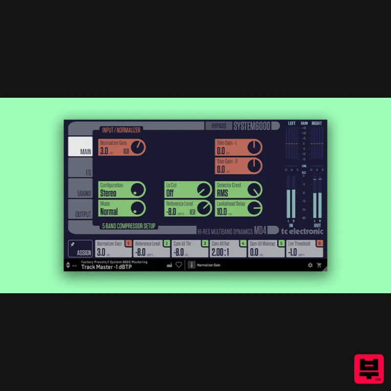 TC Electronic MD4 HD - Hi-Res Multiband Dynamics - Professional Music Instrument Photo