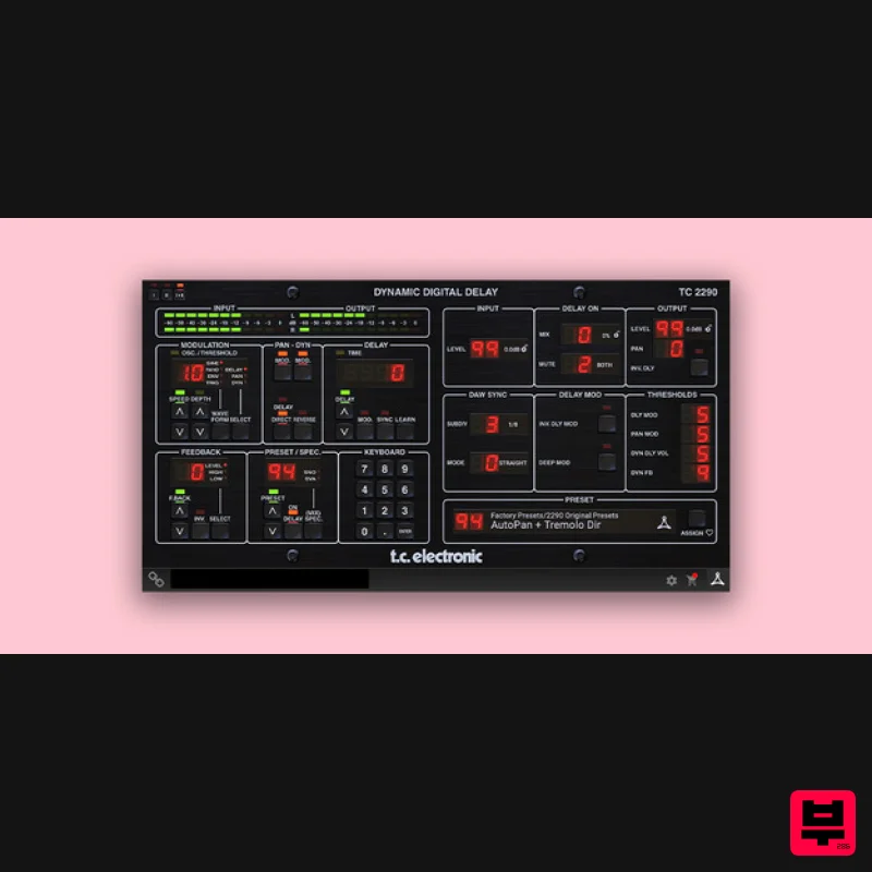 TC Electronic TC 2290 - Legendary Dynamic Delay - Delay