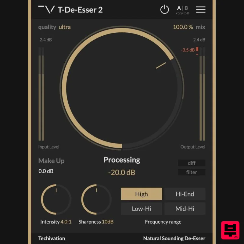 Techivation T-De-Esser 2 - De Esser