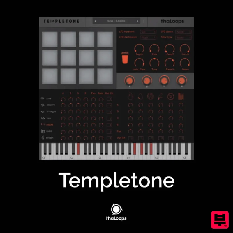 ThaLoops Templetone - Synth