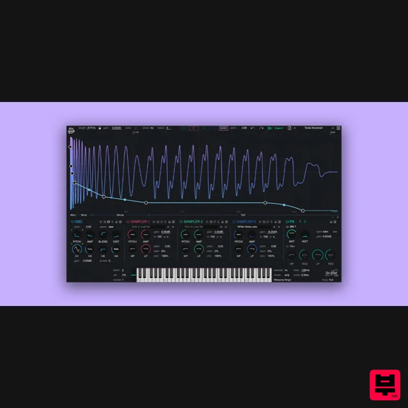 The Him DSP Kick Ninja - Drum Synth