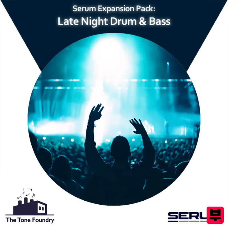 The Tone Foundry Late Night Drum & Bass for Serum - Professional Music Instrument Photo