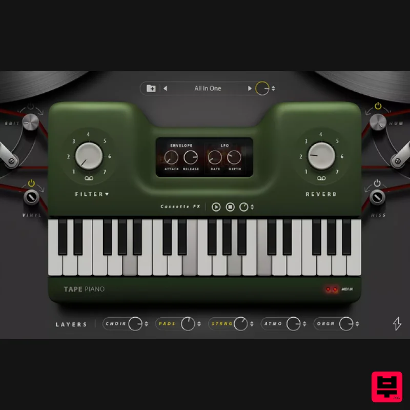 Thenatan Audio Tape Piano 1 - Professional Music Instrument Photo