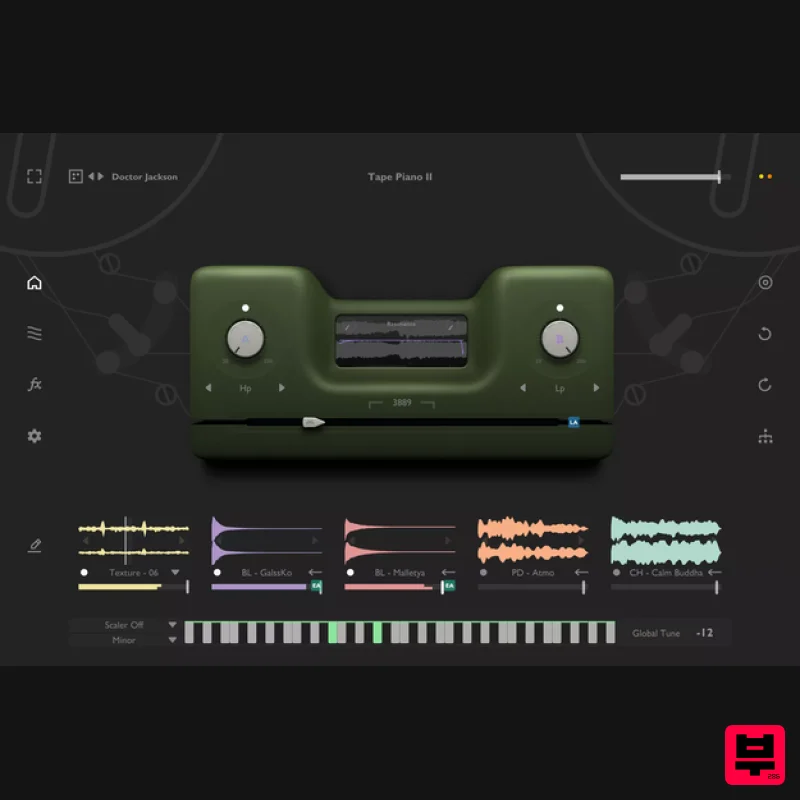 Thenatan Audio Tape Piano 2 - Professional Music Instrument Photo