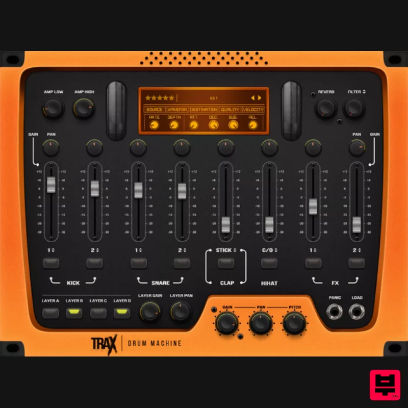 Thenatan Audio Trax - Drum Machine
