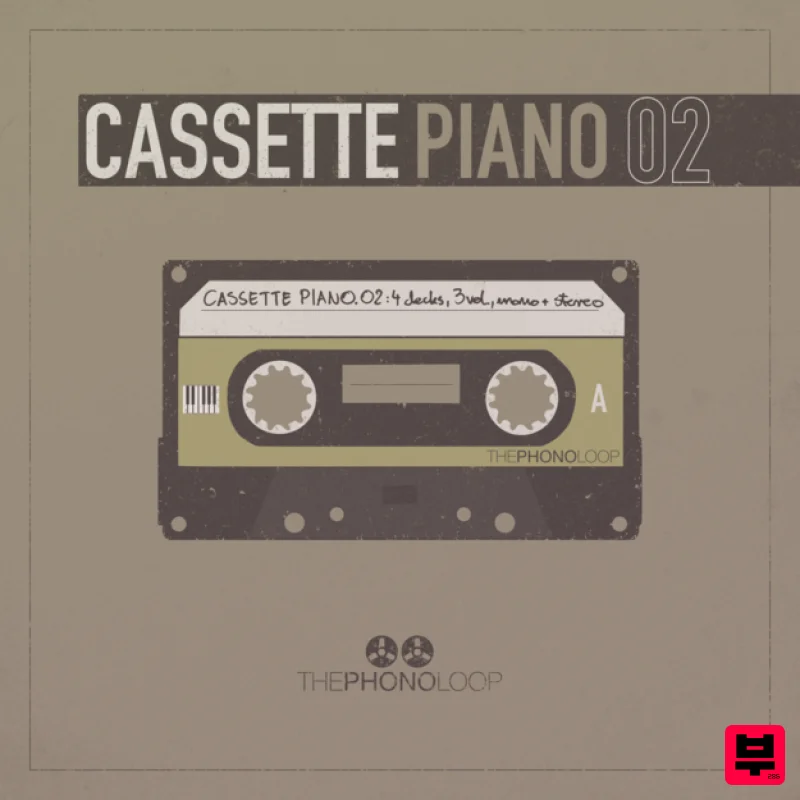 THEPHONOLOOP Cassette Piano.02 Logic - Professional Music Instrument Photo