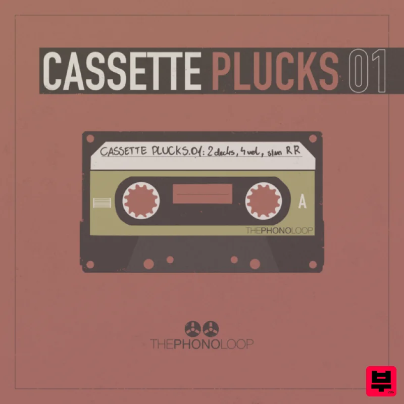 THEPHONOLOOP Cassette Plucks.01 for Logic - Professional Music Instrument Photo