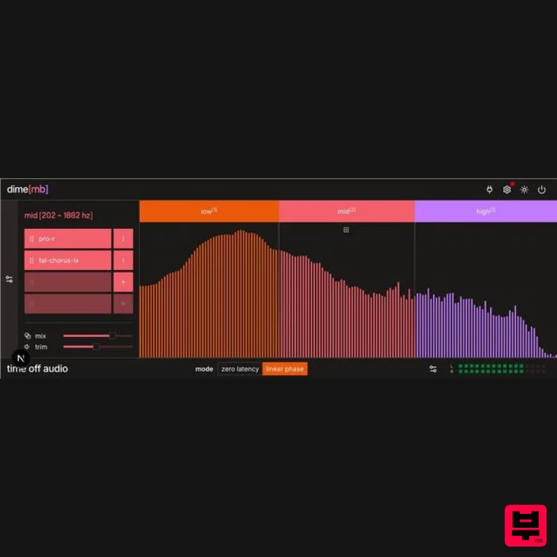 time off audio dime[mb] - Dynamics Processor