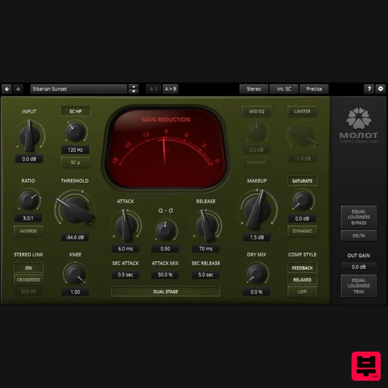 Tokyo Dawn Labs TDR Molot GE - Compressor