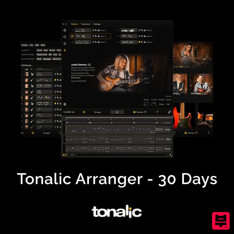 Tonalic Tonalic Arranger - 30 Day Subscription - Utility