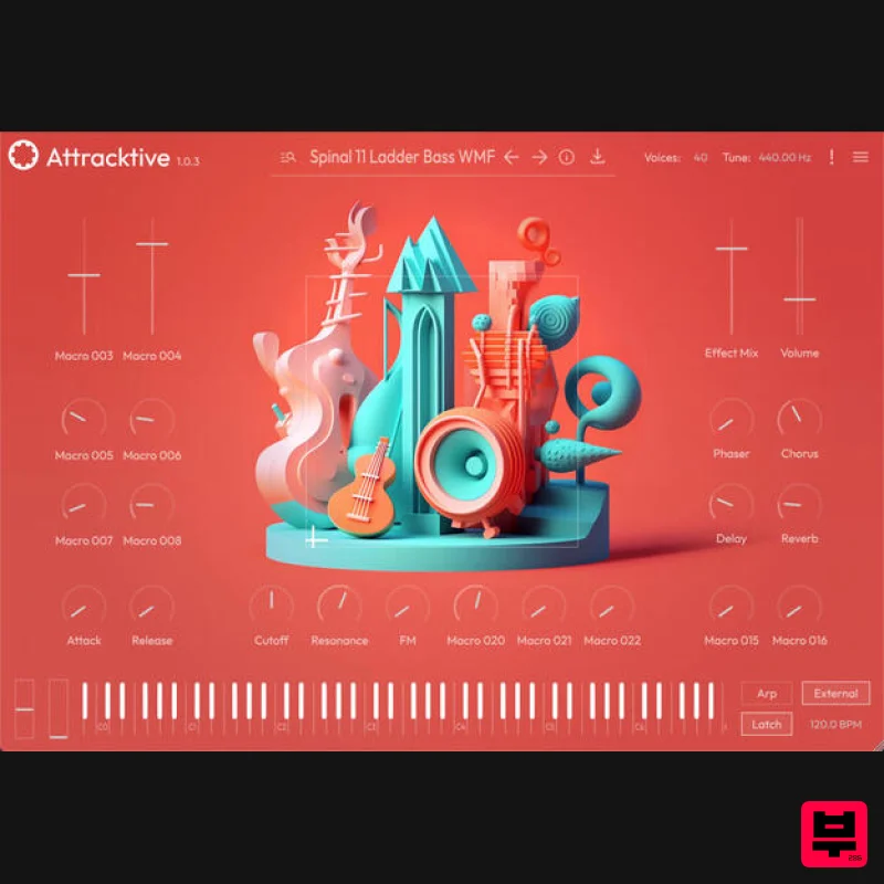 Tracktion Attracktive - Sampler