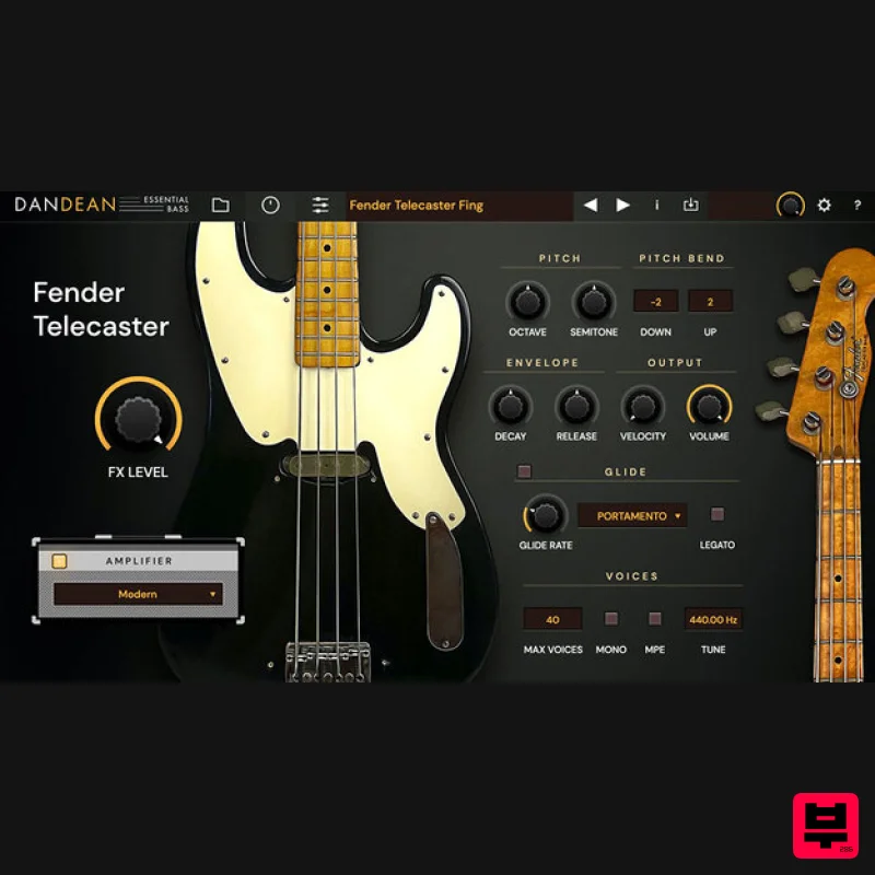 Tracktion Dan Dean Essential Bass - Virtual Instruments
