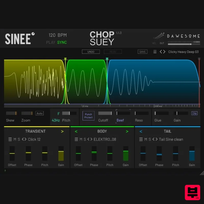 Tracktion Dawesome Chop Suey - Generator