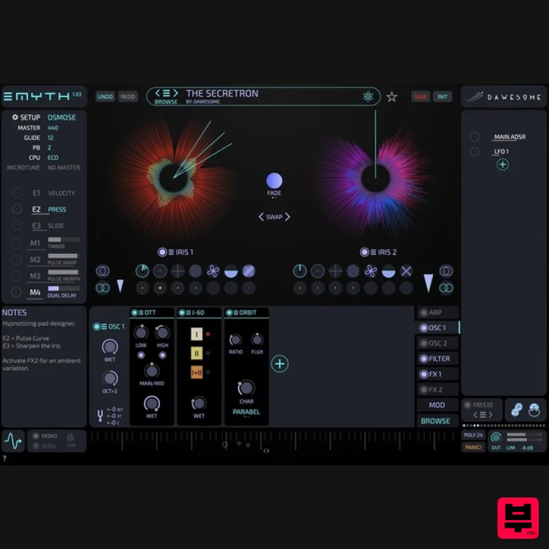 Tracktion Dawesome MYTH - Synth