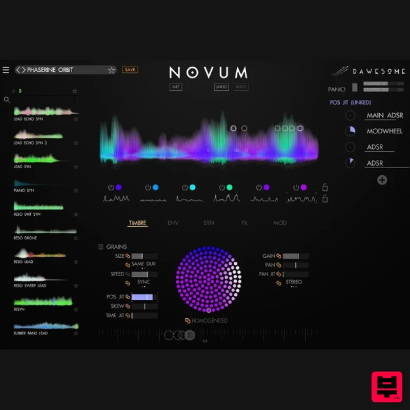 Tracktion Dawesome Novum - Professional Music Instrument Photo