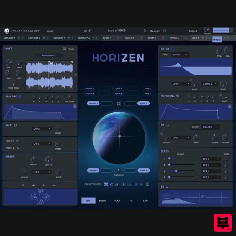 Tracktion Horizen - Synth