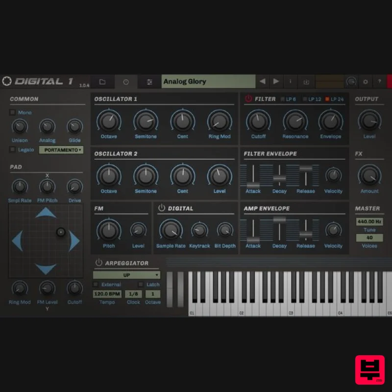 Tracktion RetroMod Digital 1 - Professional Music Instrument Photo