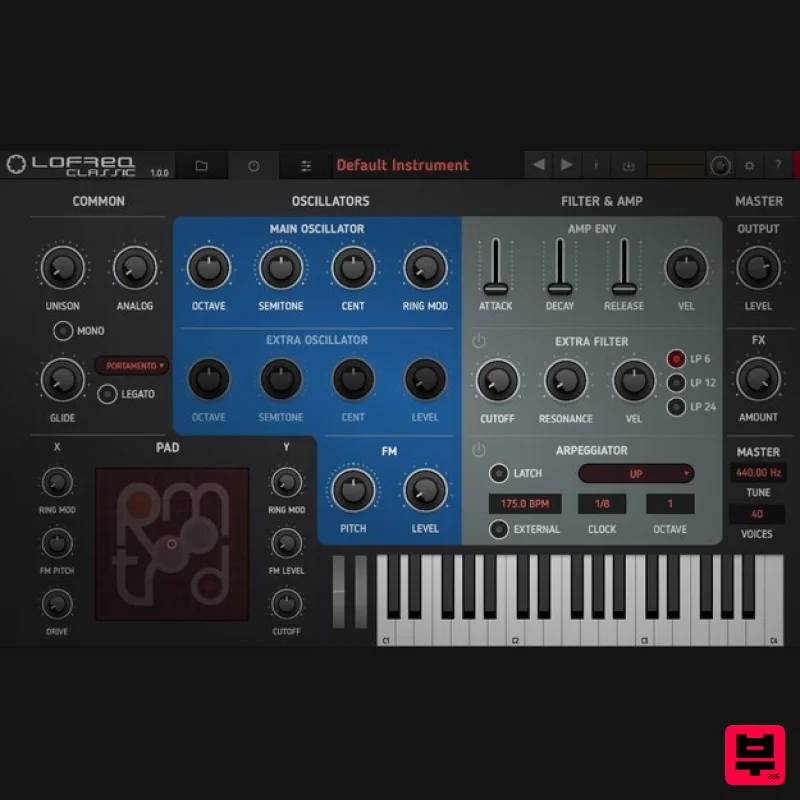 Tracktion RetroMod LoFreq Classic - Professional Music Instrument Photo