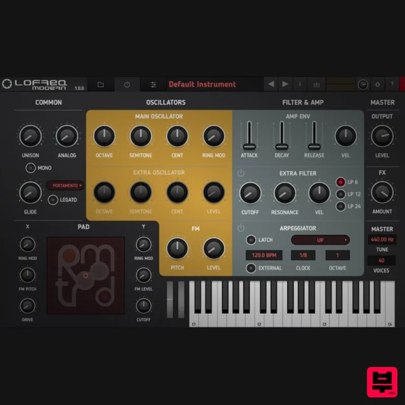 Tracktion RetroMod LoFreq Modern - Professional Music Instrument Photo