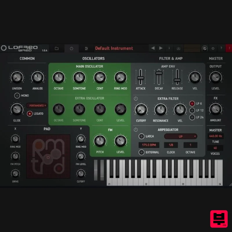 Tracktion RetroMod LoFreq Wired - Professional Music Instrument Photo